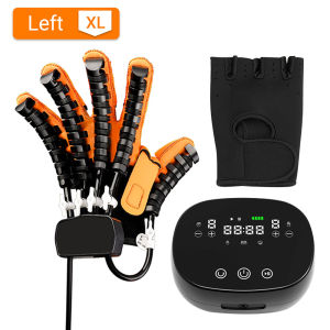 Suolaer Left Right Hand Stroke Rehabilitation Robot Training Gloves Hemiplegia Cerebral Infarction Trainer Finger Recovery Exerciser