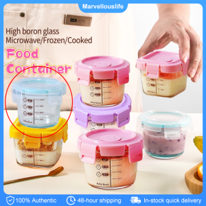 Baby Food Storage Glass Jars Mombaby Food Storage Container Microwaveable Glass Food Box