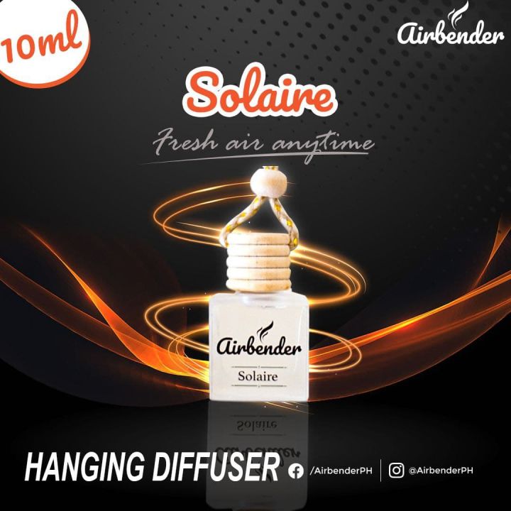 Airbender Hanging Diffuser Solaire Air Freshener Air humidifier for  room air purifier for room room freshener car air freshener /car