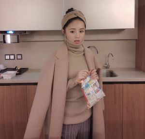 Korean Ladies Hair Accessories Cotton Suede Hair Tie Headwear Headband Cross Elastic Headband Knitted Headband