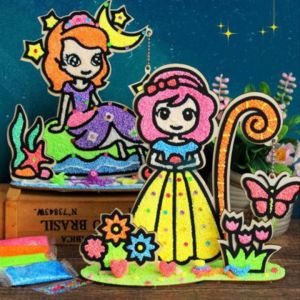 Kids DIY Clay Charm Set | Fun Montessori Art Toy | 3D Snowflake Craft | Hadiah Kreatif Kanak-kanak
