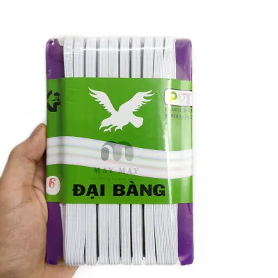 Thun / Chun dẹp đại bàng tím 1 vĩ 20m sử dụng làm chun quần áo