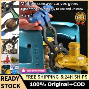 3 In 1🚀จัดส่งภายใน2วัน🚀ประแจวาล์วลดความดันถังแก๊สประแจจุกวาล์วแก๊สสำหรับก๊าซเหลวเครื่องมือหัวขวดแก๊สรื้อถอนแบบพิเศษ