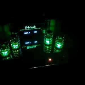 Mcintosh MA252 Hybrid Drive Amplifier | 2 Channel Hybrid Integrated Amplifier with Best of Vacuum Tubes + Solid State To Produce The BEST Sound Performance 160W Per Channel [3 Years Official Warranty]