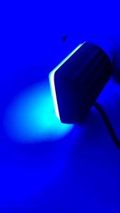 Lampu tembak plus angel biru strobo blitz LED CWL Daymaker Mini 12 mata 2 susun Angel Biru Sorot motor mobil 12volt lampu tembak sorot strobo blit