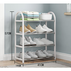 RAK SEPATU 4 DAN 5 TINGKAT SERBAGUNA - RAK SEPATU BESI GALVANIS