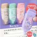 Correction Tape 2 In 1 - Tip Ex dan Penghapus Motif Lucu Kualitas Bagus - Best Stationary. 