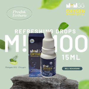 TETES MATA SOFTLENS MIIMOO OXYGEN REFRESHING DROPS 15ml WITH OXYGEN - EXPIRED NOVEMBER 2030