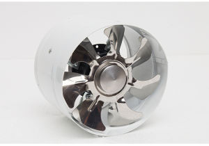 6inch 40W / 4Inch 25W Inline Duct Exhaust Fan Booster Exhaust Blower Metal Blades Air Cooling Vent Metal Blades Blower ​Booster