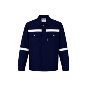 Ready to shipJECHA Safety Jacket Workwear with Reflector Work Jacket Baju Kerja