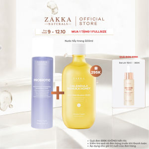 Toner 2 Trong 1 Hỗ Trợ Làm Sạch Và Cấp Ẩm Probiotic Anti-Pollution & Hydrating Dual Effect Zakka Naturals 150ml