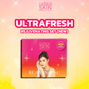 Hikari Ultra Fresh Rejuvenating Set Exfoliates and Whitens