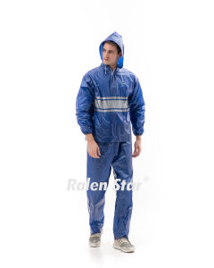 Ralen Star Jas Hujan Pria Stelan Blue Giant - Kode 66018