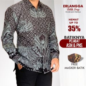 Kemeja Batik Pria Lengan Panjang Terbaru 2022: Motif Elegan & Bahan Adem