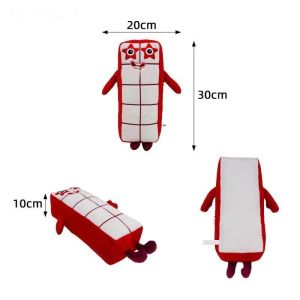 1pcs 15-36cm Cartoon Numberblocks Plush Doll Educational Stuffed Number Blocks Toys Gift Toys For Kids Children Toys