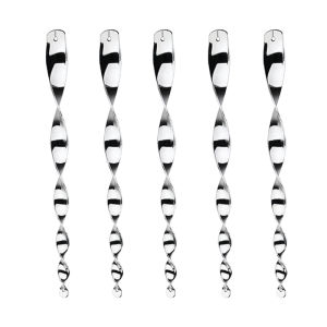 5pcs Bird Repellent Reflective Scare Rods Ornamental Spinner Deterrent Control Device Keeps and Birds Away