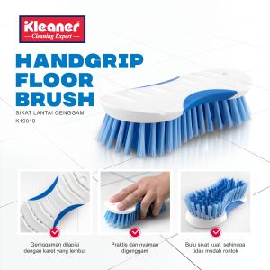 Kleaner Sikat Lantai Genggam 1 Pcs Karet Lembut Floor Brush Pembersih Lantai K19018