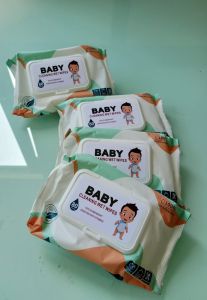 TISU BASAH BAYI NO ALKHOLl/ISI 80 LEMBAR TISSUE BASAH BABY MURAH BABY WIPES WET TISSUE BABY/AMAN BUAT BABY