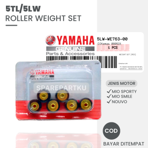 5TL/5LW ROLLER SET MIO LAMA / ROLLER MIO SMILE / ROLLER YAMAHA NOUVO / ROLLER STANDAR MIO / ROLLER CVT MIO SPORTY / PEMBERAT / CVT / ROLLER