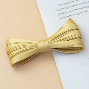 VIVAZ 1CM Fabric Edge Sewing Ribbon Cord Rope Sateen 10MM Width 4-Fold Iron Free Bias Tape Universal Colorful Cheongsam Piping Trim For Clothes