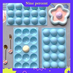 Nine percent 3D bóng vòng nửa hình cầu Silicone khuôn cho DIY nướng bánh mousse sô cô la thân thiện với môi bánh khuôn phụ kiện nhà bếp công cụ