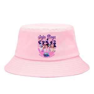 Kpop Demon Hunters bucket hat outdoor fishing hat casual bucket hat demon hunter group couple hat gift for children