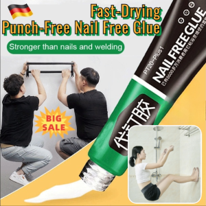 Fast-Drying Punch-Free Nail Free Glue Strong Adhesion Waterproof Nail-Free Adhesive Glue Traceless High Viscosity Strong Glue