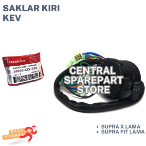SAKLAR KIRI SUPRA X LAMA KEV / SUPRA FIT LAMA / HOLDER SUPRA X LAMA KANAN KIRI / HOLDER KIRI SUPRA / TOMBOL SAKLAR SUPRA FIT / SKLAR SUPRA LAMA / SAKLAR KIRI SUPRA FIT OLD / SAKLAR KANAN SUPRA X / SAKELAR LAMPU / SEN SUPRA FIT LAMA / SAKLAR SEIN