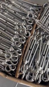 Turnbuckle 1/4"(6mm) 5/16"(8mm) 3/8"(10mm) 1/2(12mm) 5/8(16mm) Hook Eye Galvanized Turn buckle Durable