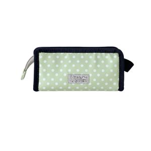 FUNG MALL Túi đựng bút chì Hộp đựng bút chì Y2k Dots Dung lượng lớn Bộ nhớ máy tính để bàn Túi đựng bút kiểu Hàn Quốc Túi đựng mỹ phẩm Đa chức năng Túi đựng văn phòng phẩm bằng vải Giá đỡ văn phòng phẩm
