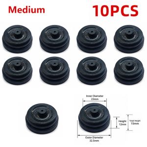 MARBLEX 10Pcs Replacement Cup Parts Air Pump Diaphragm Cup Silicone Rubber Wear Resistant Fish Tank Air Pump Accessories  Corrosion Resistant Aquarium Oxygen Pump Parts for Fish Aquarium Tank