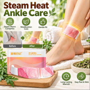 JMY Sanyinjiao SP6 Hot Compress Steam Ankle Patch Womens Menstrual Cramp Relief Warm Foot Heat Patches