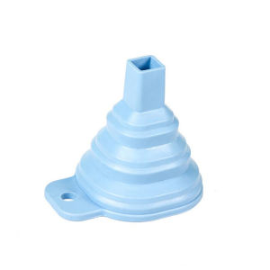 Phễu silicon gấp gọn chiu nhiêt tốt phễu nhựa dùng chiết chiếc nước hoa mỹ phẩm chất lỏng tiện lợi N124