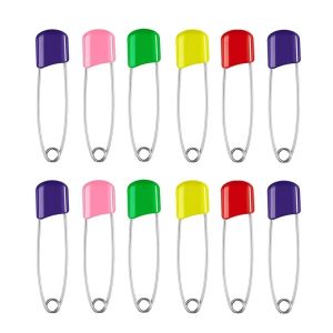 Plastic Head Safety Pins Safety Locking Baby Cloth Diaper Nappy Pins Buckles for Quilting Knitting DIY Sewing Supplies