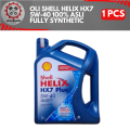 Oli Shell helix HX7 5W-40 100% asli fully synthetic SN plus 4 liter. 