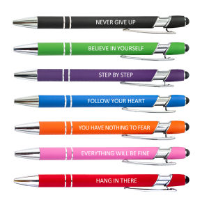 Customized Pens Logo Brand Neme Office Festival Gifts Black Ink pens Supplies Personalized Gifts for Events Parties
