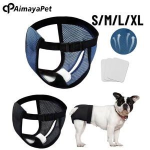 AimayaPet Washable Dog Female Diaper Pet Physiological Menstrual Pants Pet Underwear Panty Anti-harassment