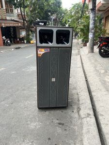 Loa Kéo Di Động Karaoke Bass Đôi 40 MTMax BK11 công suất cực lớn trời ngoài trời hội nghị sân khấu tặng kèm 2 micro UHF bảo hành 12 tháng