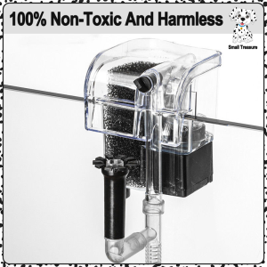 [🇵🇭 Stock&COD]Venus Aqua 3.5watts (CLEAR CAP) Slim Hanging Filter with Skimmer FOR RIMLESS TANKS ONLY (Best for 2.5 - 5gallons) (acc) (flt) (2.5gl) (5gl) Submersible Pump Aquarium Pump Aquarium Hang On Filter Waterfall Suspension Oxygen Pump Submersible