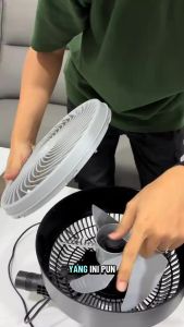 Gizmo Galaxy Turbo Stand Fan High Quality Materials Energy Saving and Durable Motor 5-page Fan Wide Angle Air