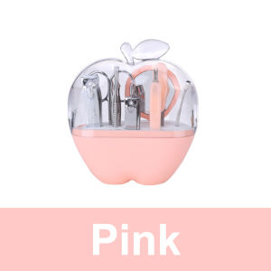 Ready Stock POLAR WHITE T1008 6 PCS LAMEILA Beauty Tool Set Nail Basic Nail Grooming Pedicure Kit Cuticle Nail Polish Remover
