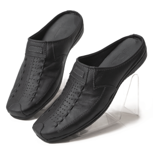 Fordza Sandal Slop Pria Bustong Kulit Sendal Selop BWF005