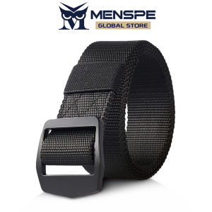 MENSPE Men Belt Outdoor Tactical Belt Free Adjustable Belt Nylon Waistband Youth Sports Canvas Pant Belt Simple Nice Waistband Nylon High Strength Adjustable Training Belt