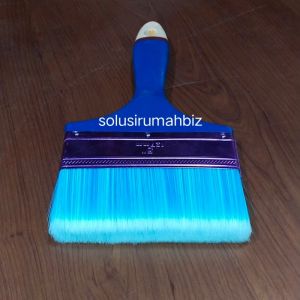 kuas nylon 5" tebal halus koas cat 5 inch brush nilon 12cm 125mm halus bulu plastik plastic