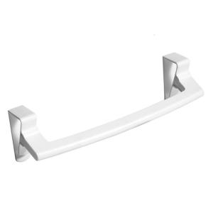 Single Rod Over Door Towel Rack Bar Holders for Kitchen Bathroom Universal Fit on Over Cabinet Cupboard Door No Punching