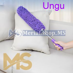 MERIAHSHOP Kemoceng Tarik Cendol Microfiber Up To 100 cm / Kemoceng Microfiber Cendol - pembersih debu mikrofiber sapu lap bisa di cuci
