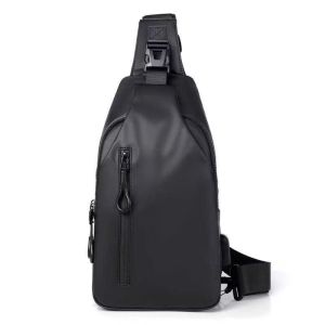 CJY SHOP#1699 Fashion crossbody chest bag for Men commonly used for travel hiking cycling and everyday commuting.