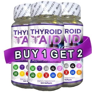 2PCS THYROID AID all in 1 supplement..