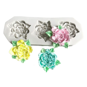 Chocolate Silicone Moulds Castings Molds DIY Fondant Molds Baking Molds Flower Molds Epoxy Resin Molds