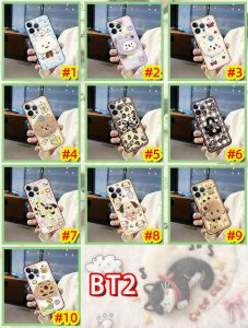three-dimensional TPU Phone Case For ZTE Blade A72 5G Plush Phone Pouch Embroidery Durable Silicone Cloth Patch Cute 3D